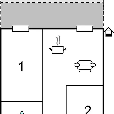 Apartment Front In Lembruch-duemmer Lembruch
